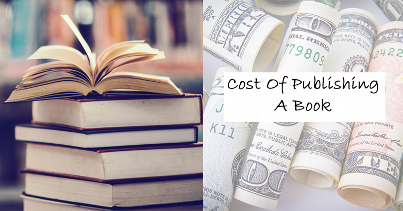 costs of publishing a book