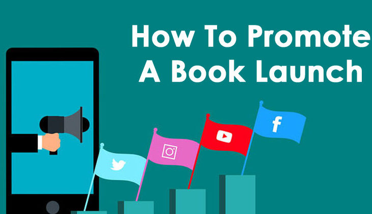 how to promote a book launch